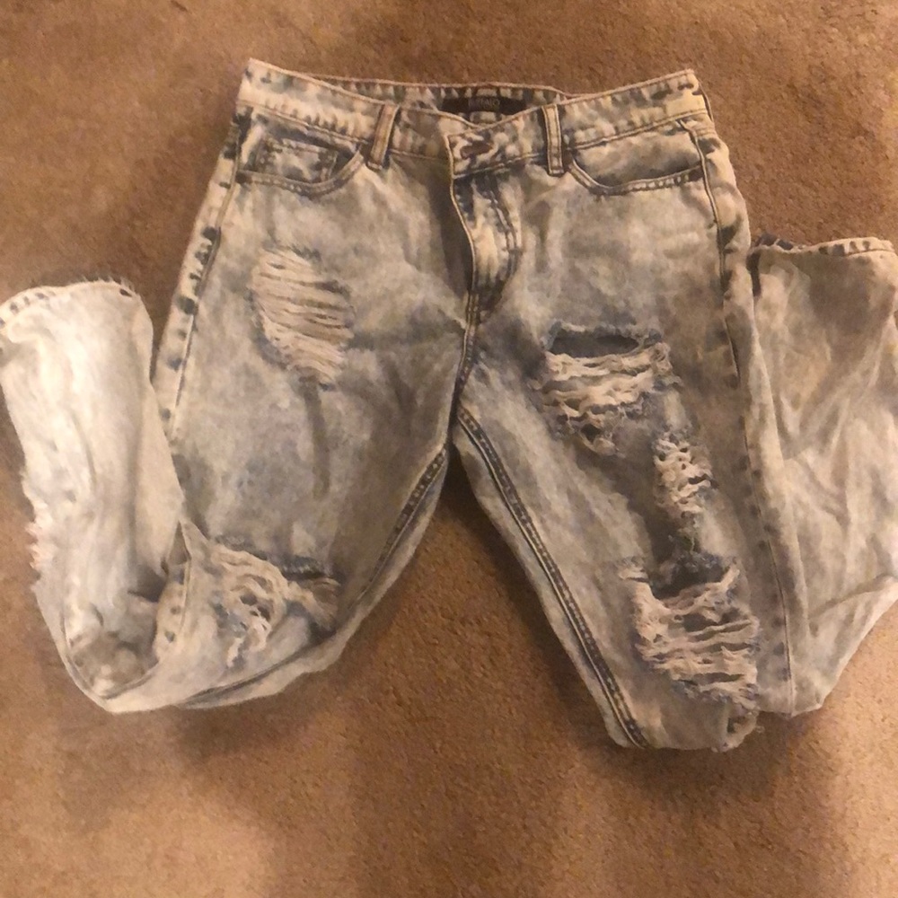 Buffalo Capri Boyfriend Jeans